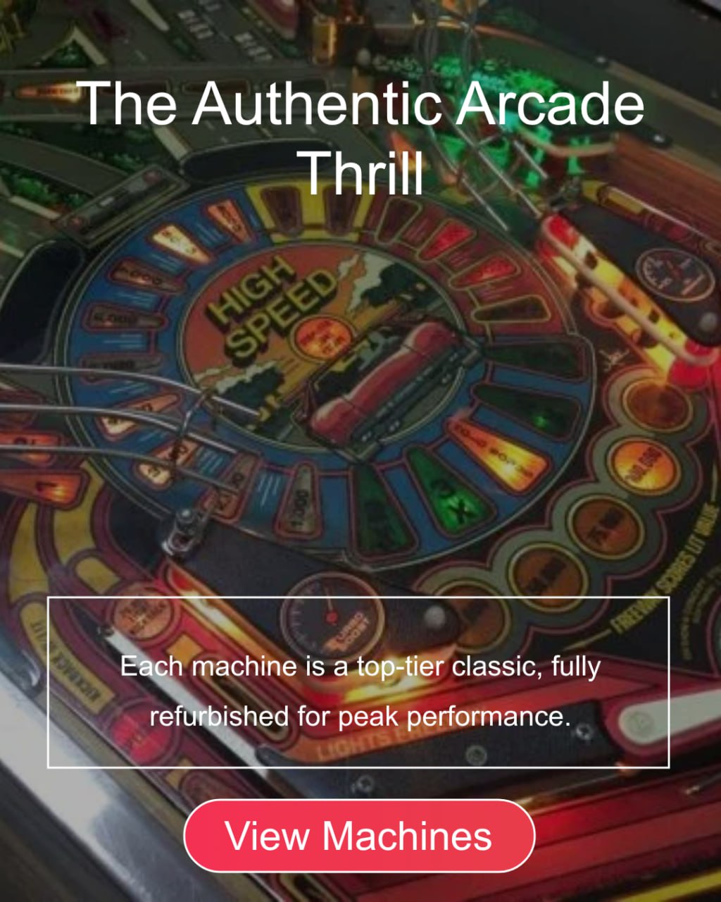 buy 8 ball pinball machines online