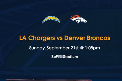 LA Chargers vs Denver Broncos Tickets