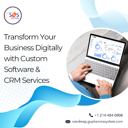 Transform Your Business Digitally with Custom Software & CRM Services